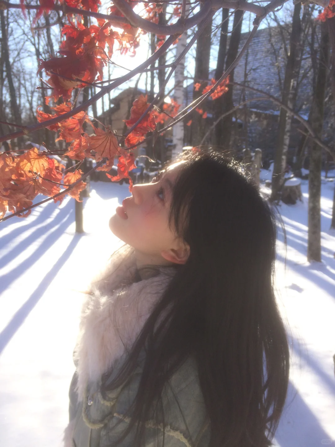 情侣头像_美女头像真人氛围感
