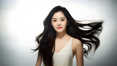 疫情自拍口罩抗疫可爱风模板_美女时尚街拍