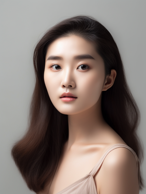 服装服饰女模特_美女头像真人