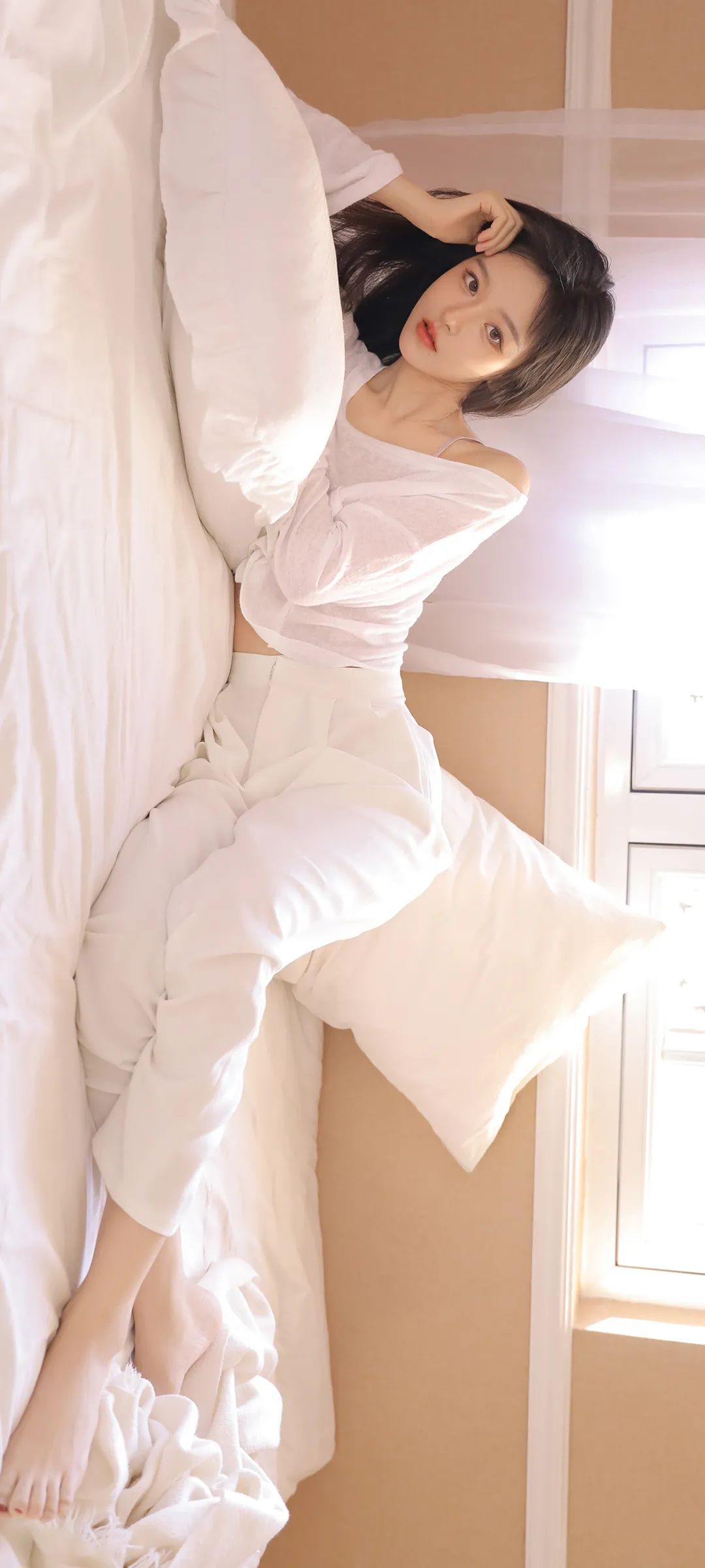 美容女模特人像_美女高雅造型