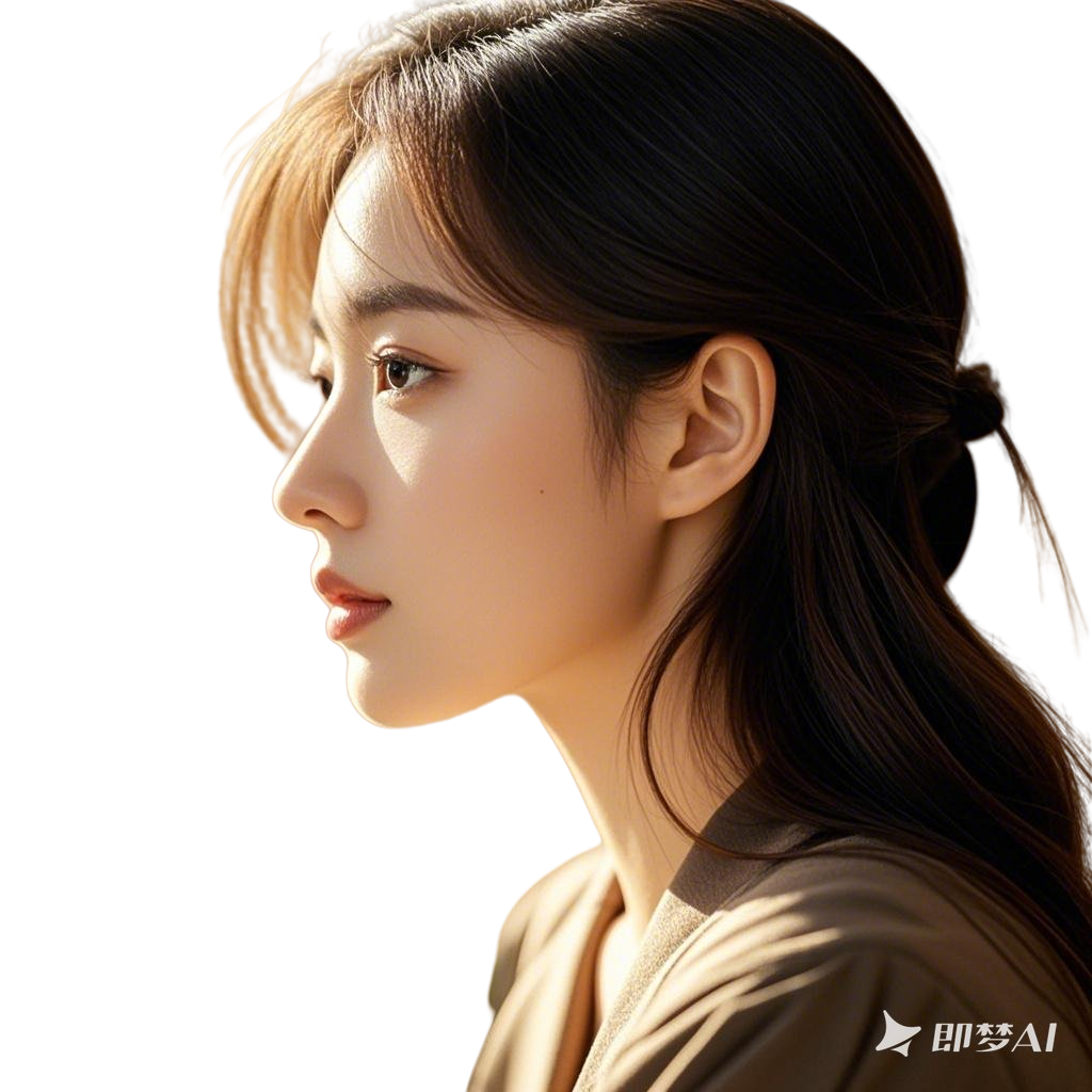 美发女生发型人像_美女自拍