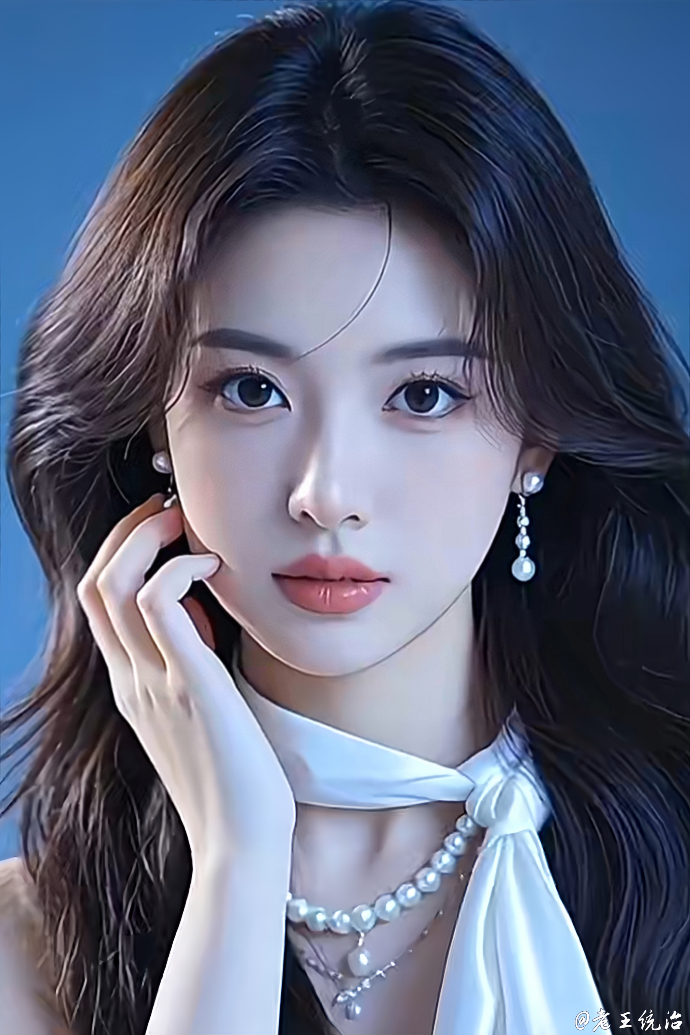 个人卡点晒照时尚文艺竖版视频_美女头像真人头像